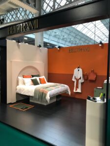Stand di Beltrami all'Independent Hotel Show di Londra