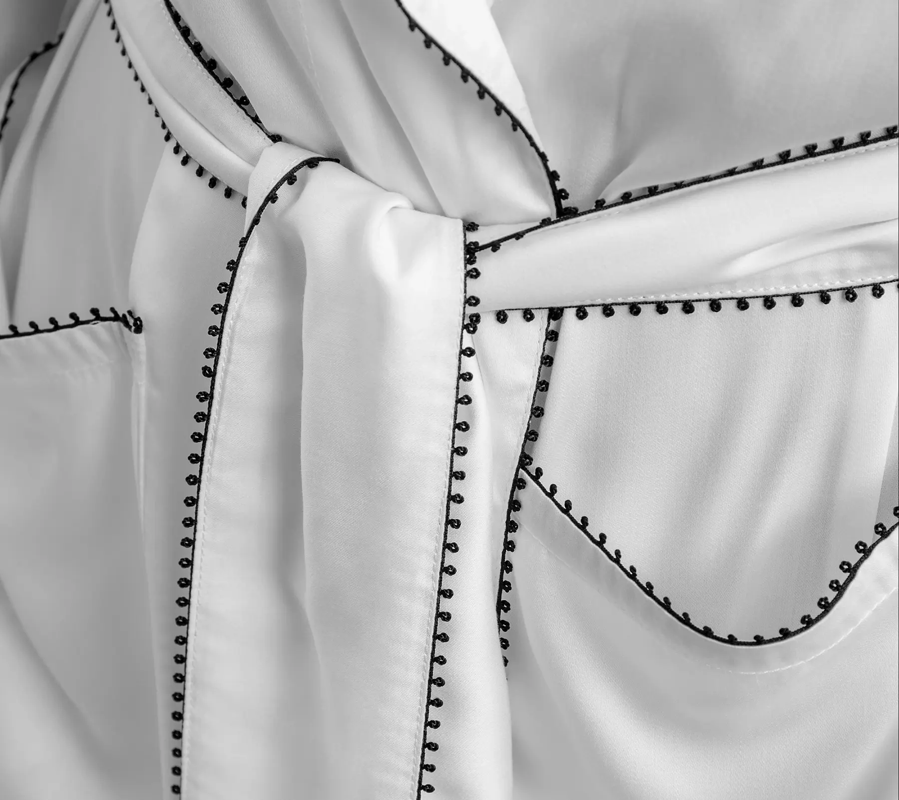 Detail of a Beltrami pajama set