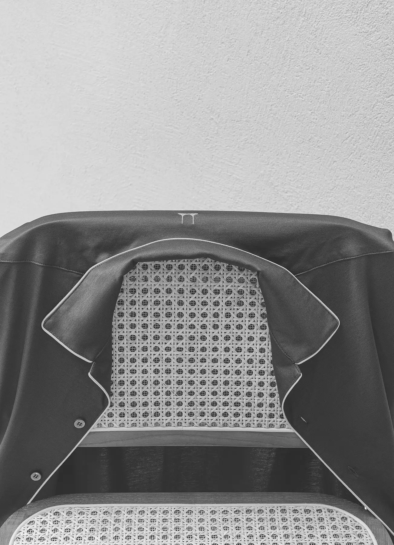 Beltrami pajamas on the back of a chair