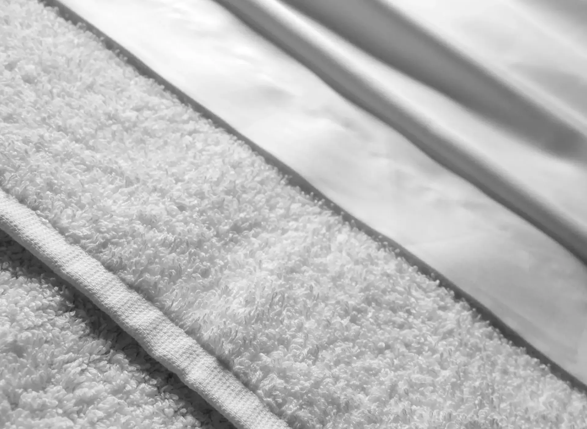 Finish of a Beltrami cloth in close-up